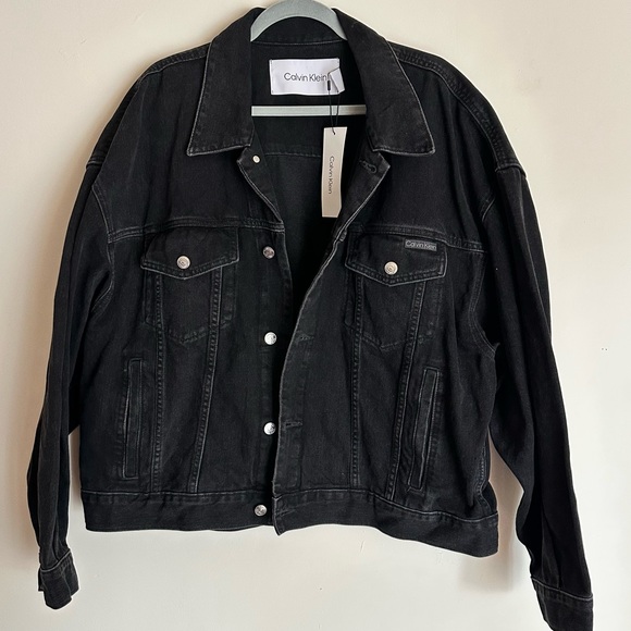 Calvin Klein Other - Calvin Klein Men’s Black Denim Jacket